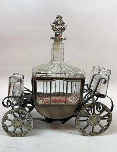 Vintage horse drawn carriage - horse,